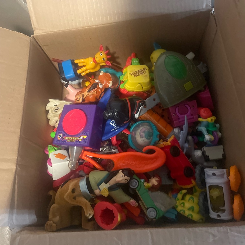 Vintage toy mystery box
